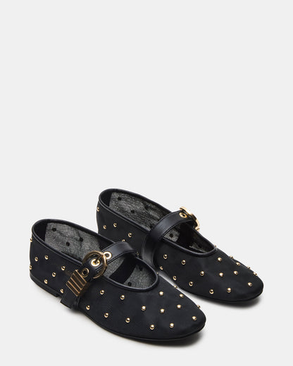 LUCIA FLAT & CHEYANN BAG BLACK BUNDLE | Steve Madden