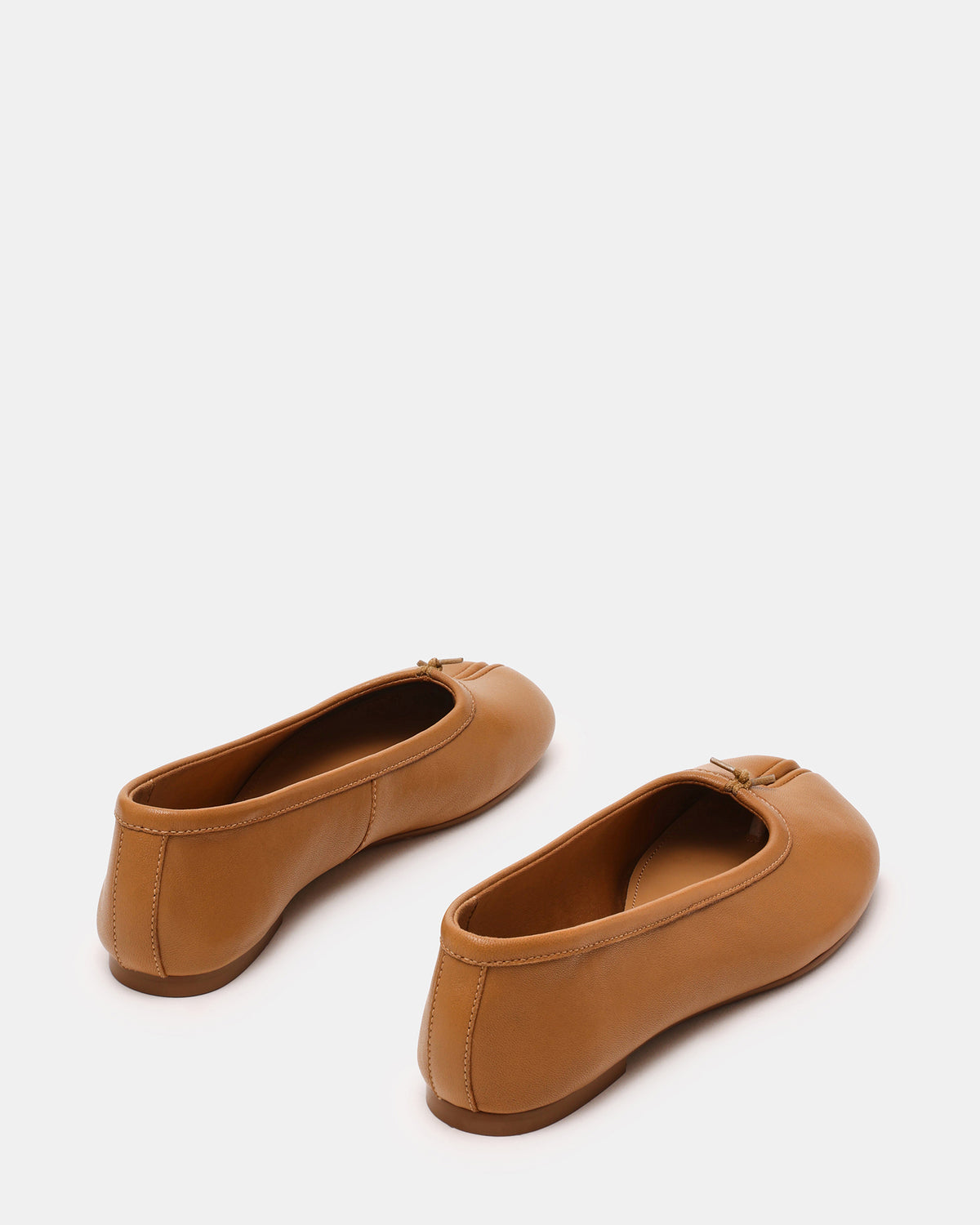 CALICO Tan Leather Split Toe Tabi Women's Ballet Flat | Steve Madden