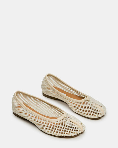 CALICO Bone Mesh Split Toe Tabi Women's Ballet Flat | Steve Madden