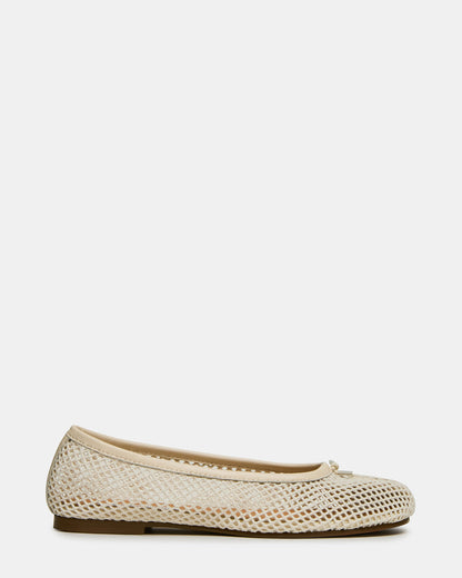 CALICO Bone Mesh Split Toe Tabi Women's Ballet Flat | Steve Madden