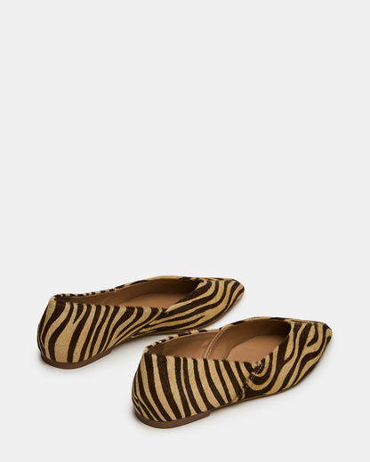 TOVI Tiger Pointed-Toe Ballet Women's Flat | Steve Madden