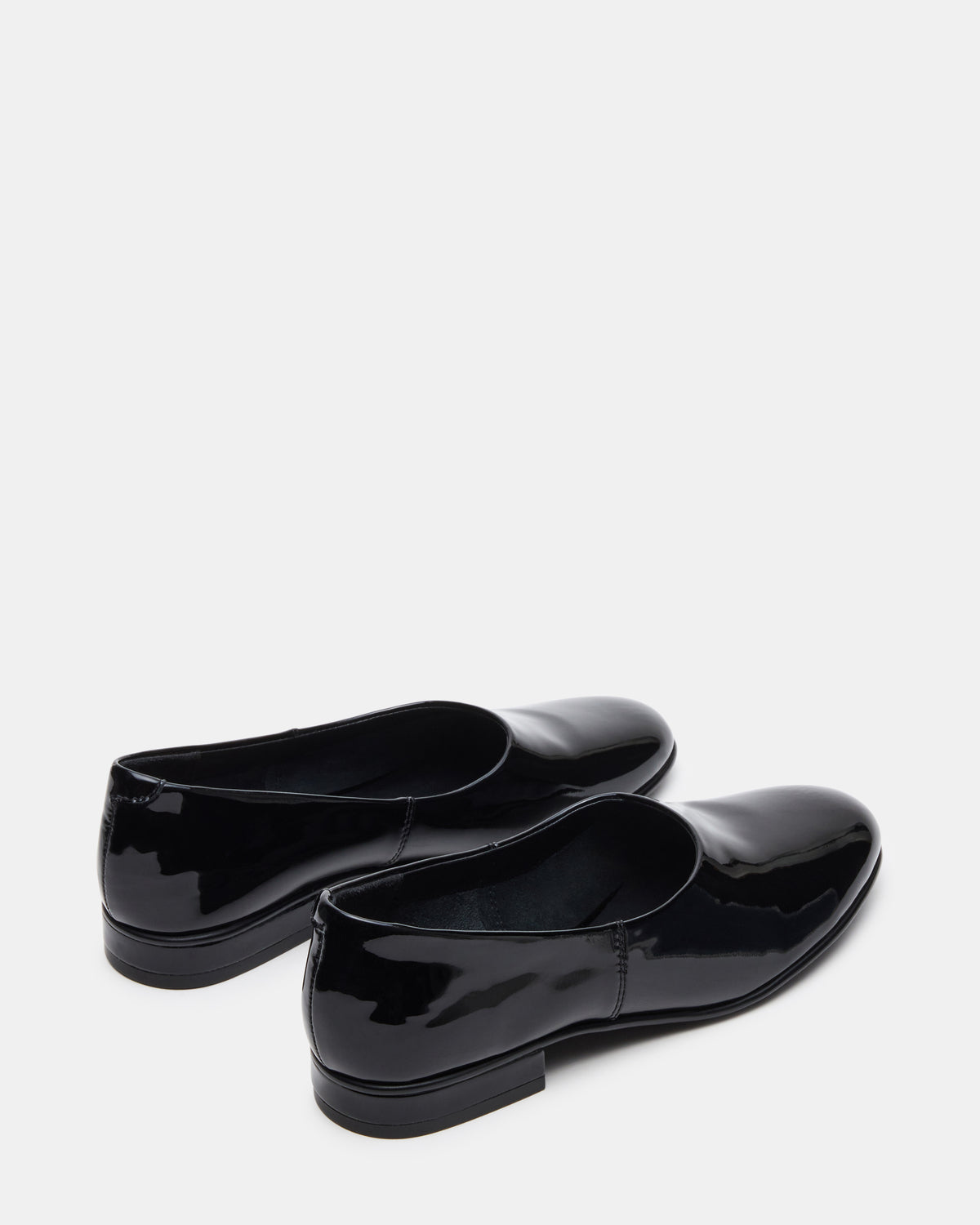 RANDALL Black Patent Ballet Women's Flat | Steve Madden