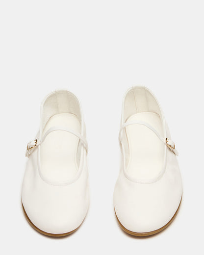 BESETTE Bone Leather Mary Jane Ballet Women's Flat | Steve Madden