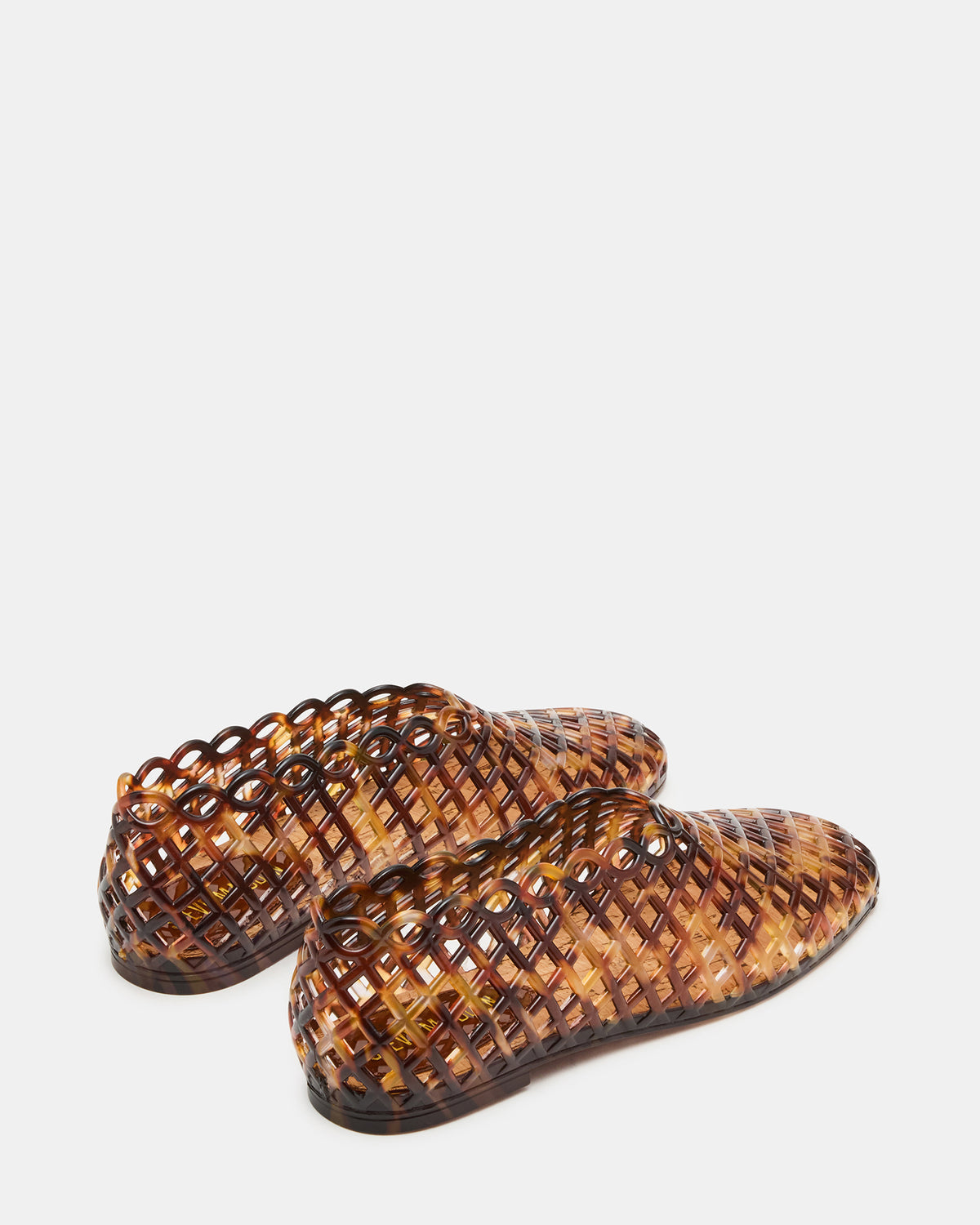 GROVE Tortoise Square-Toe Jelly Women's Flat | Steve Madden
