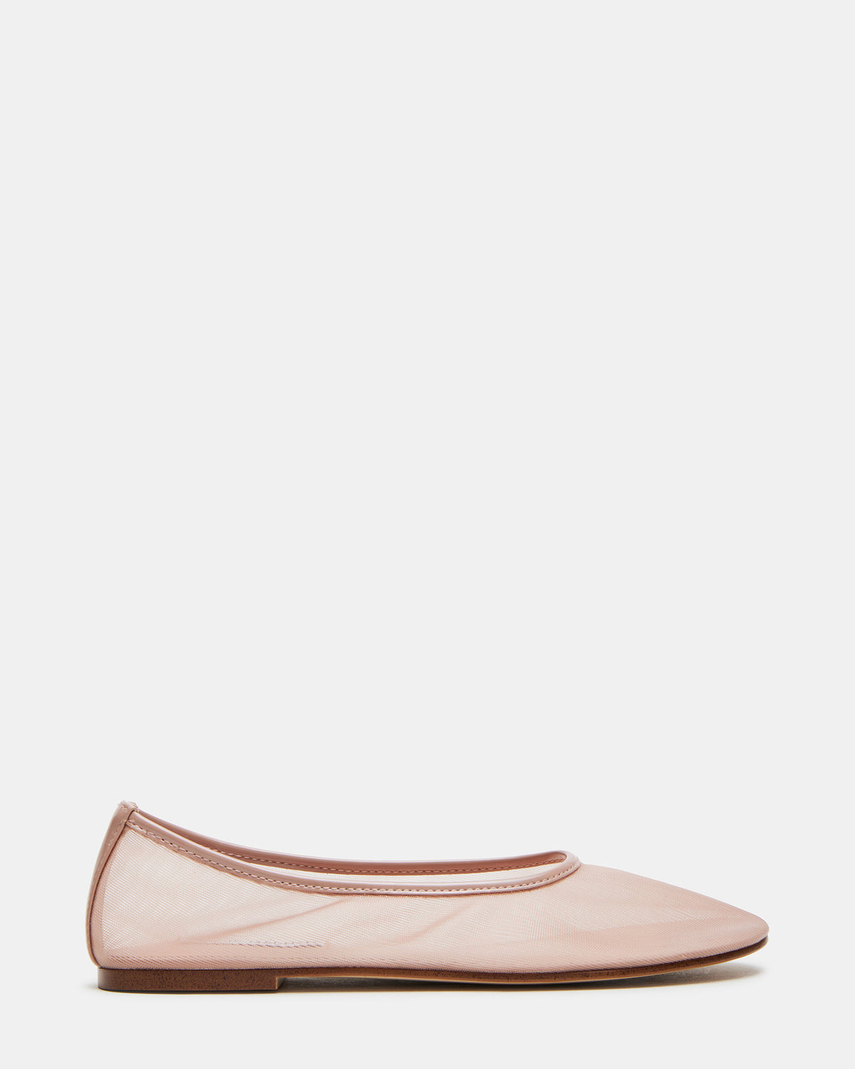 MEADOW Blush Mesh Women's Ballet Flats | Steve Madden