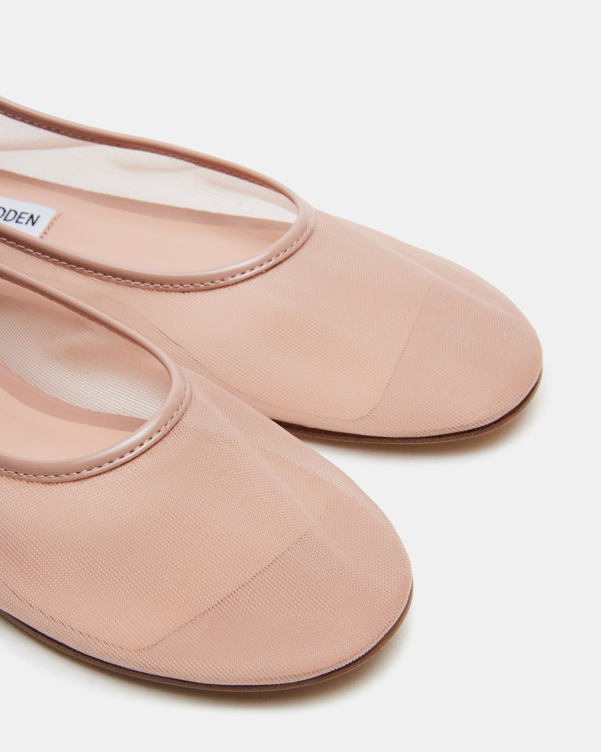 MEADOW Blush Mesh Women's Ballet Flats | Steve Madden