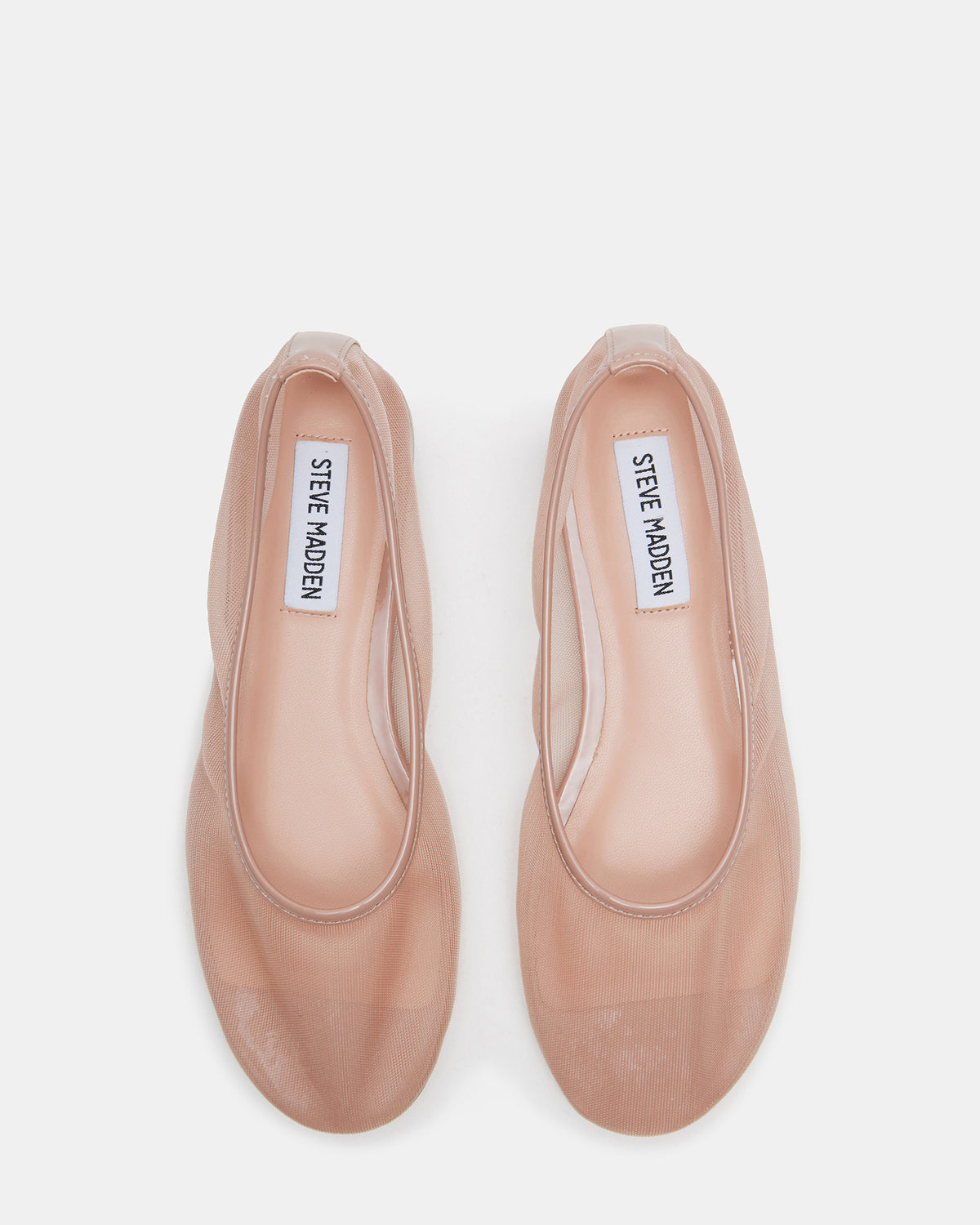 MEADOW Blush Mesh Women's Ballet Flats | Steve Madden