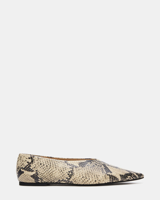FLOYD Snake Pointed-Toe Ballet Women's Flat | Steve Madden