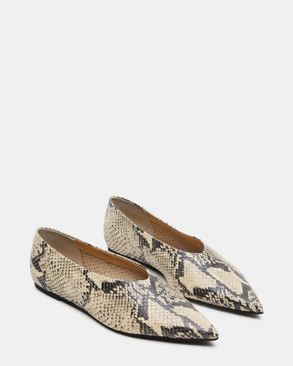 FLOYD Snake Pointed-Toe Ballet Women's Flat | Steve Madden