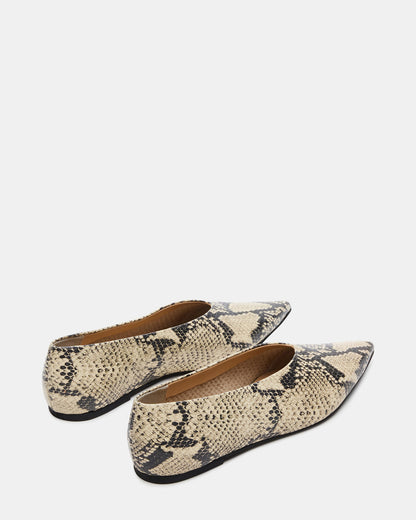 FLOYD Snake Pointed-Toe Ballet Women's Flat | Steve Madden
