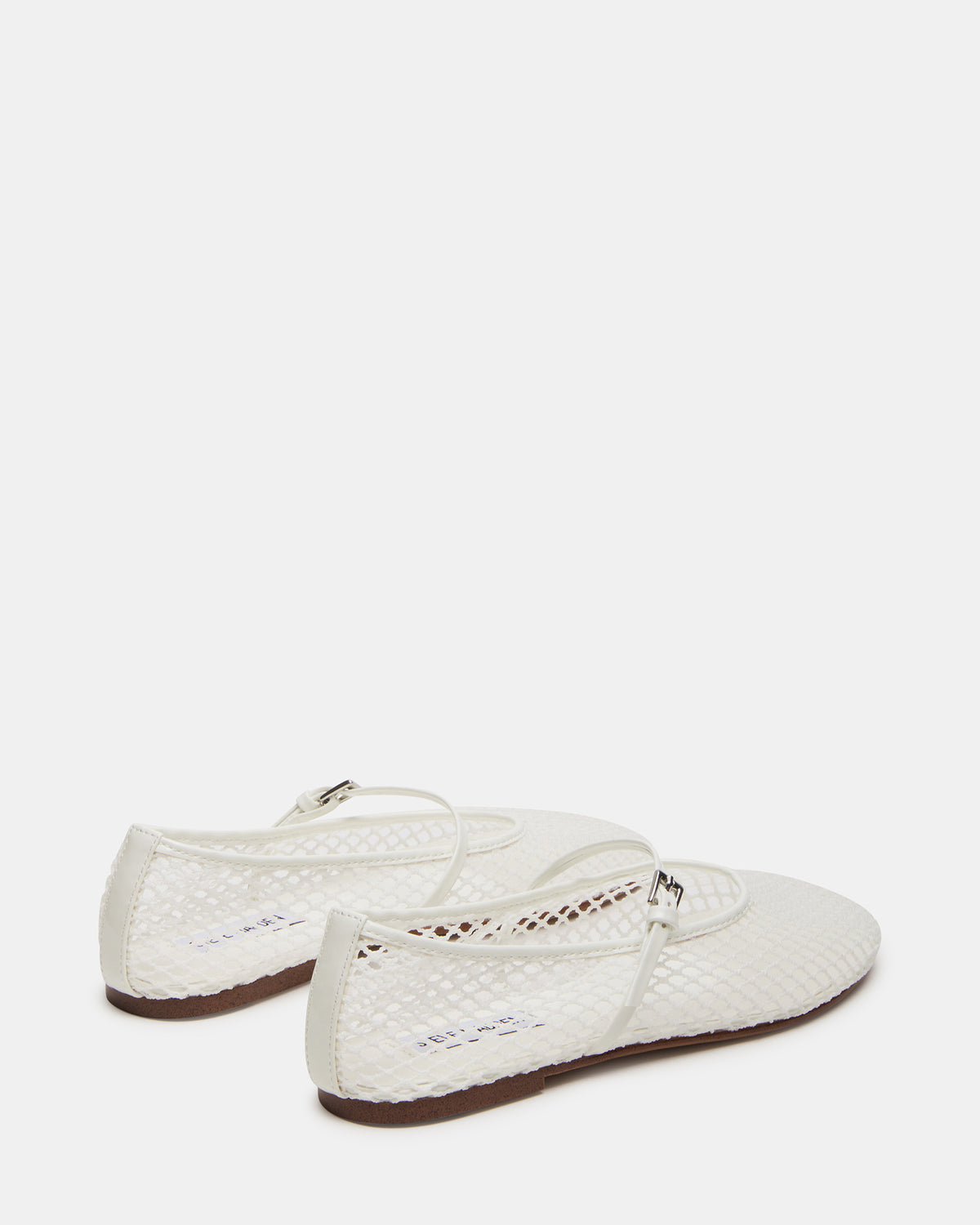 MAGS White Mary Jane Women's Ballet Flats | Steve Madden