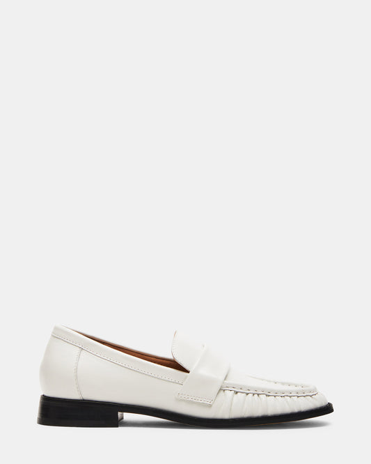 RIDLEY Ice Leather Tailored Loafer | Women's Loafers | Steve Madden