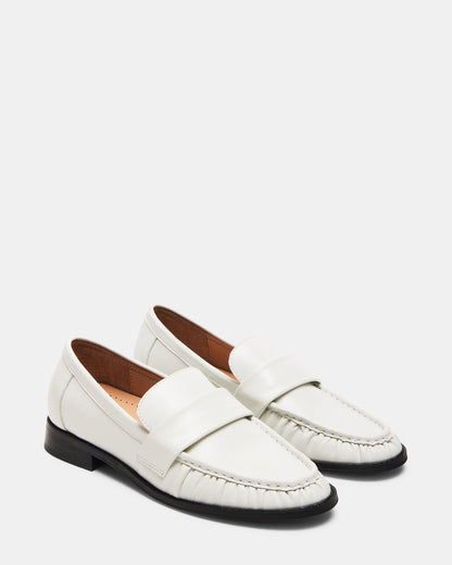 RIDLEY Ice Leather Tailored Loafer | Women's Loafers | Steve Madden