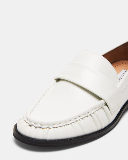 RIDLEY Ice Leather Tailored Loafer | Women's Loafers | Steve Madden