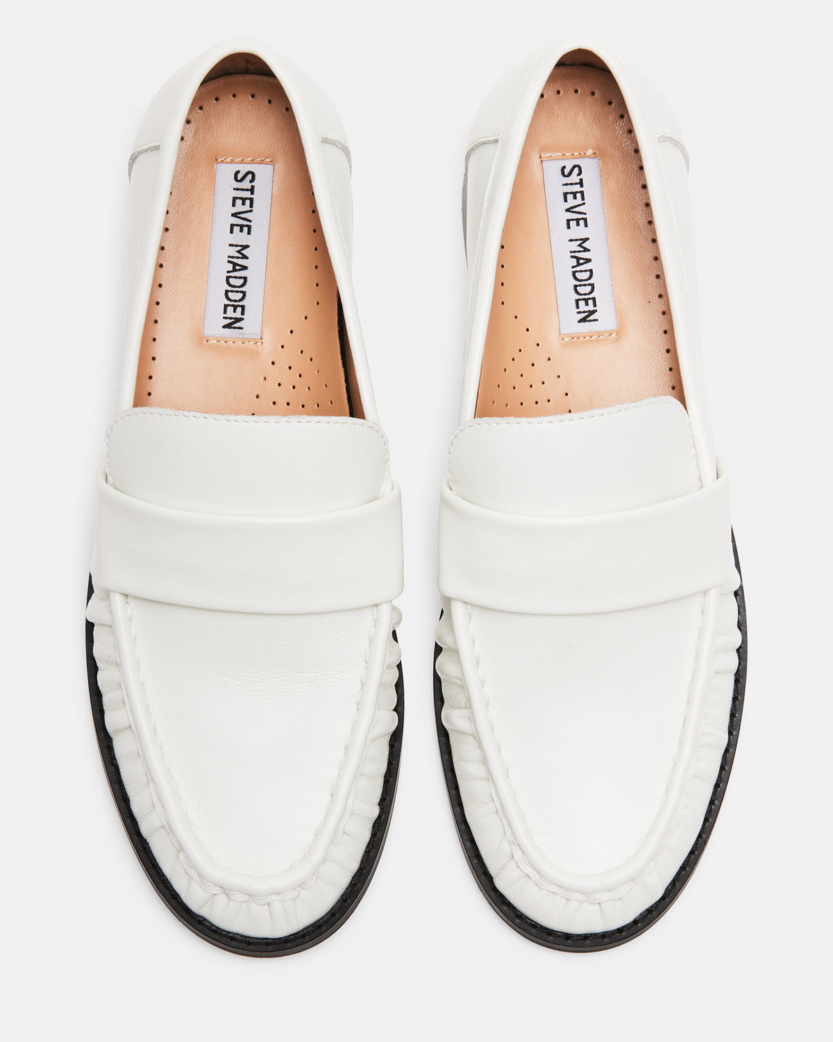 RIDLEY Ice Leather Tailored Loafer | Women's Loafers | Steve Madden