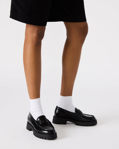 LANGSTEN Black Box Women's Platform Lug Loafer | Steve Madden