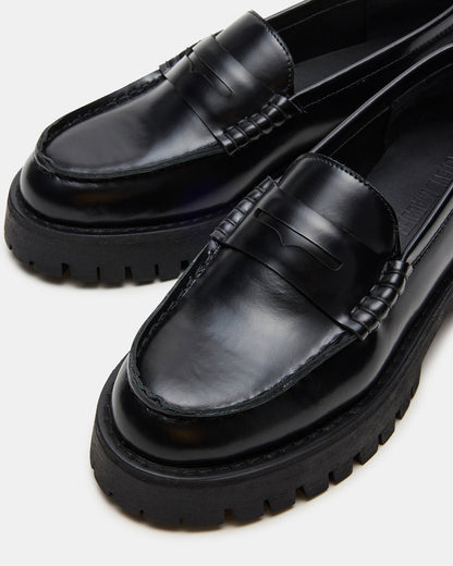 LANGSTEN Black Box Women's Platform Lug Loafer | Steve Madden