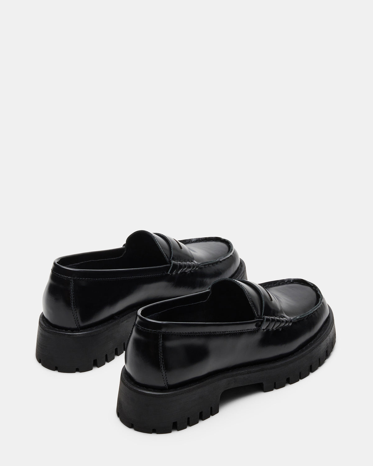 LANGSTEN Black Box Women's Platform Lug Loafer | Steve Madden