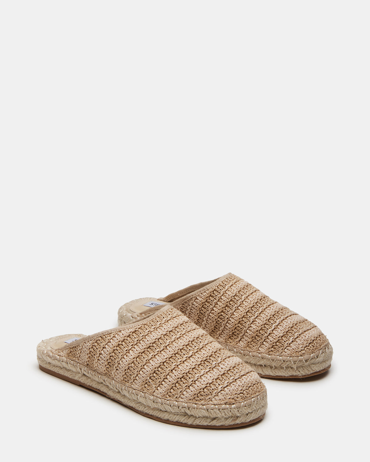 GILLIGAN Raffia Espadrille Mule Flat | Women's Flats | Steve Madden