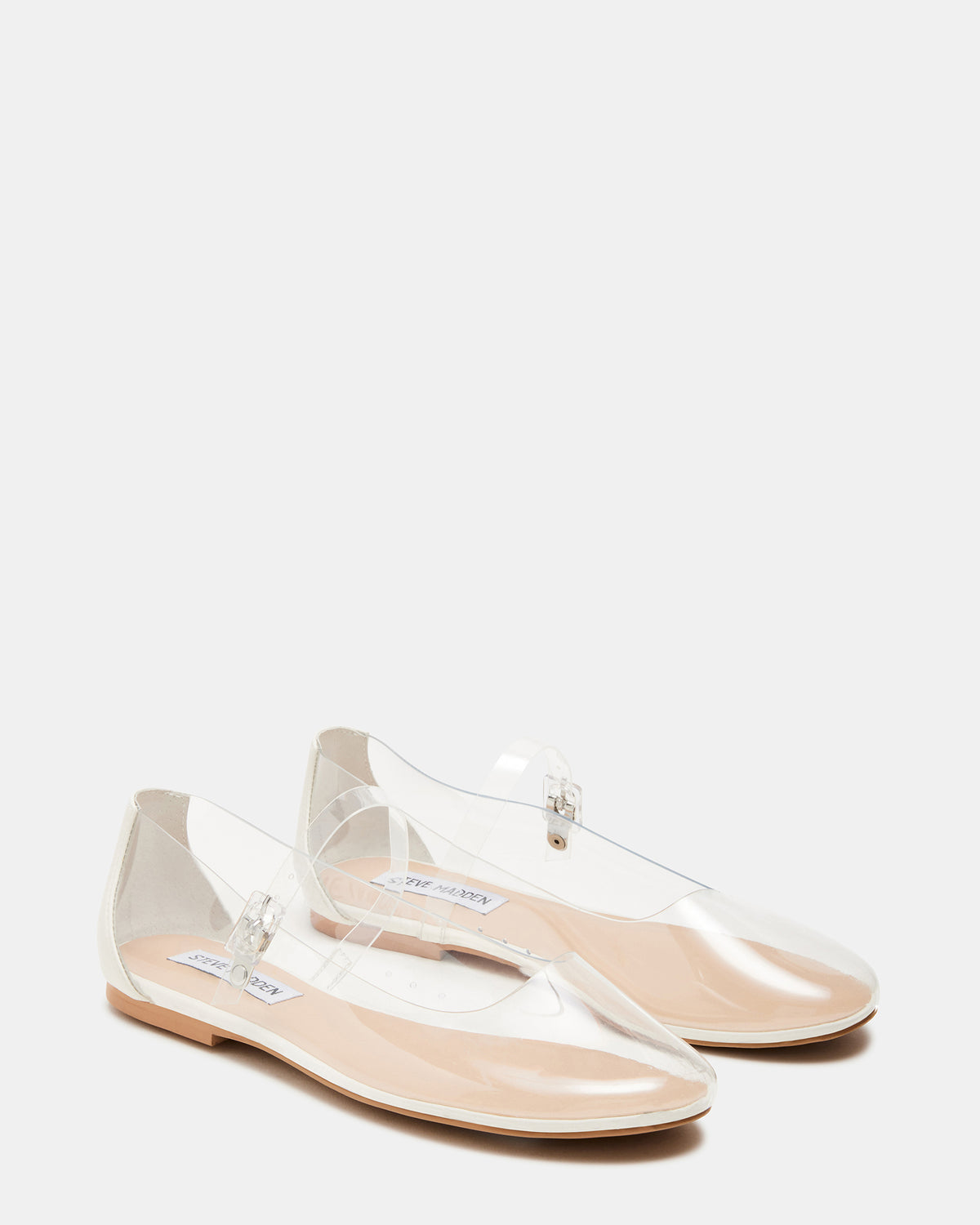 VINETTA Clear Mary Jane Ballet Flat | Women's Flats | Steve Madden
