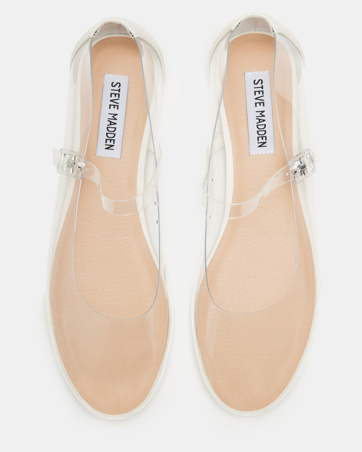 VINETTA Clear Mary Jane Ballet Flat | Women's Flats | Steve Madden
