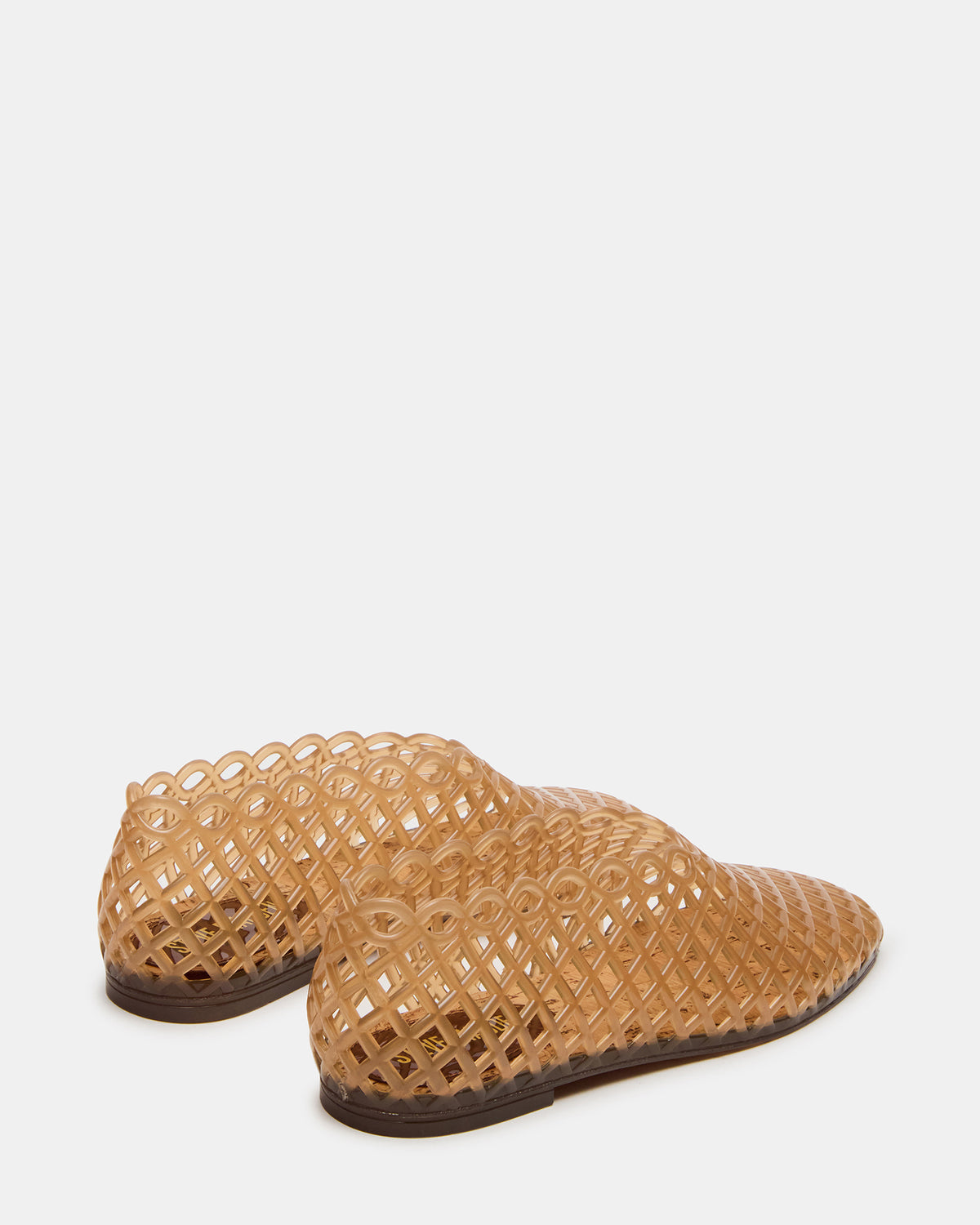 GROVE Tan Square-Toe Jelly Women's Flat | Steve Madden
