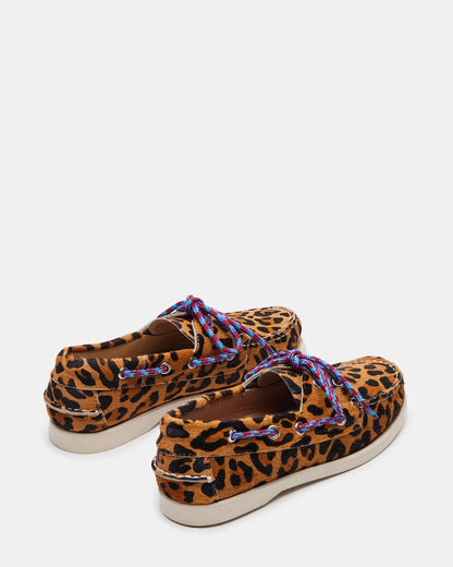 SAIL Leopard Women's Flat Loafer | Steve Madden