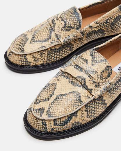 MADISON Snake Women's Penny Loafer | Steve Madden