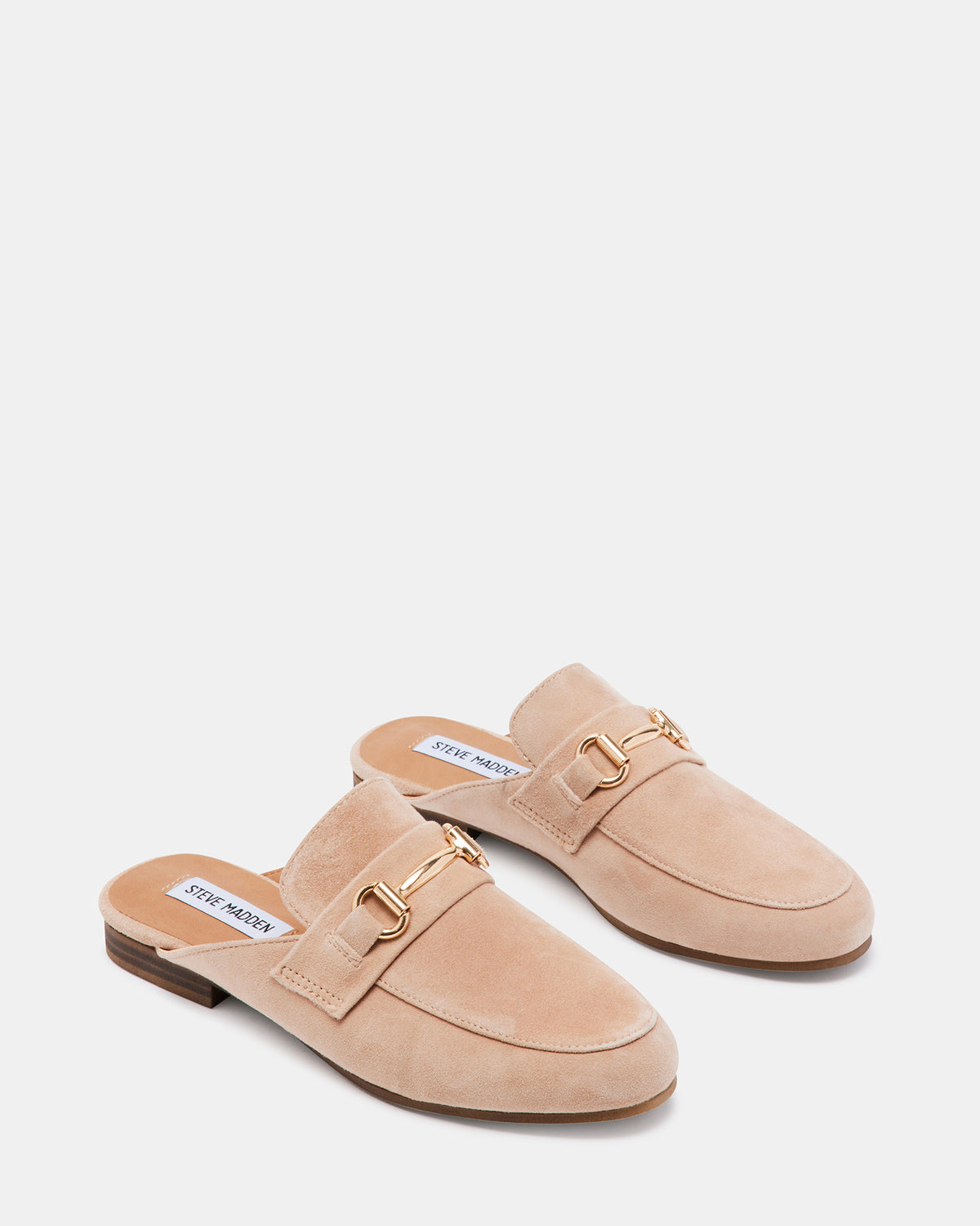 KANDI Camel Suede Women's Designer Loafers | Steve Madden