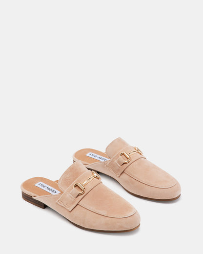 KANDI Camel Suede Women's Designer Loafers | Steve Madden