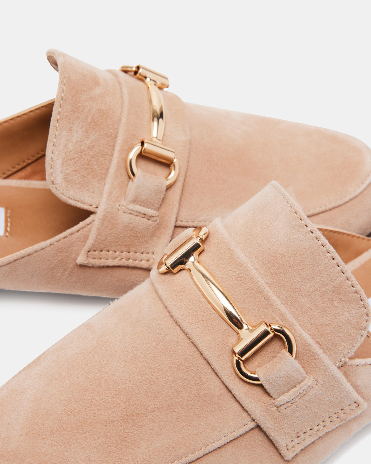 KANDI Camel Suede Women's Designer Loafers | Steve Madden