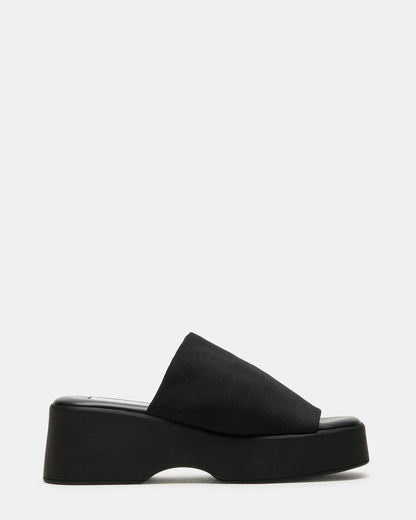 SLINKY30 Black Women's Platform Sandal | Steve Madden