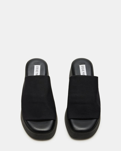 SLINKY30 Black Women's Platform Sandal | Steve Madden