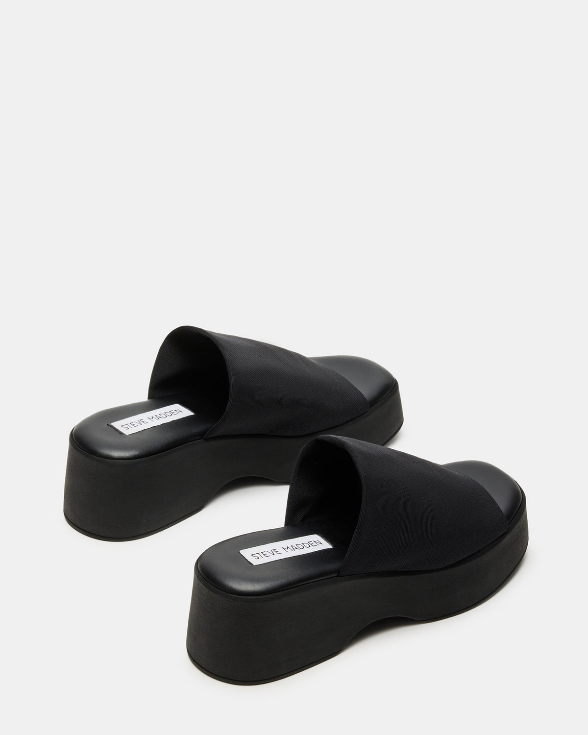 SLINKY30 Black Women's Platform Sandal | Steve Madden