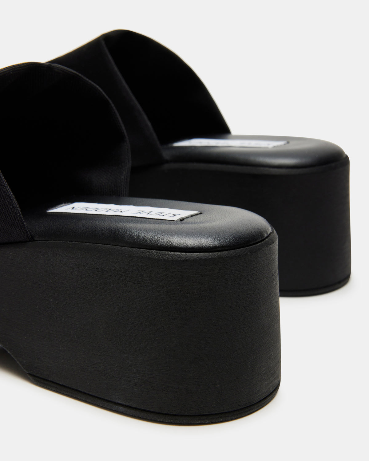 SLINKY30 Black Women's Platform Sandal | Steve Madden