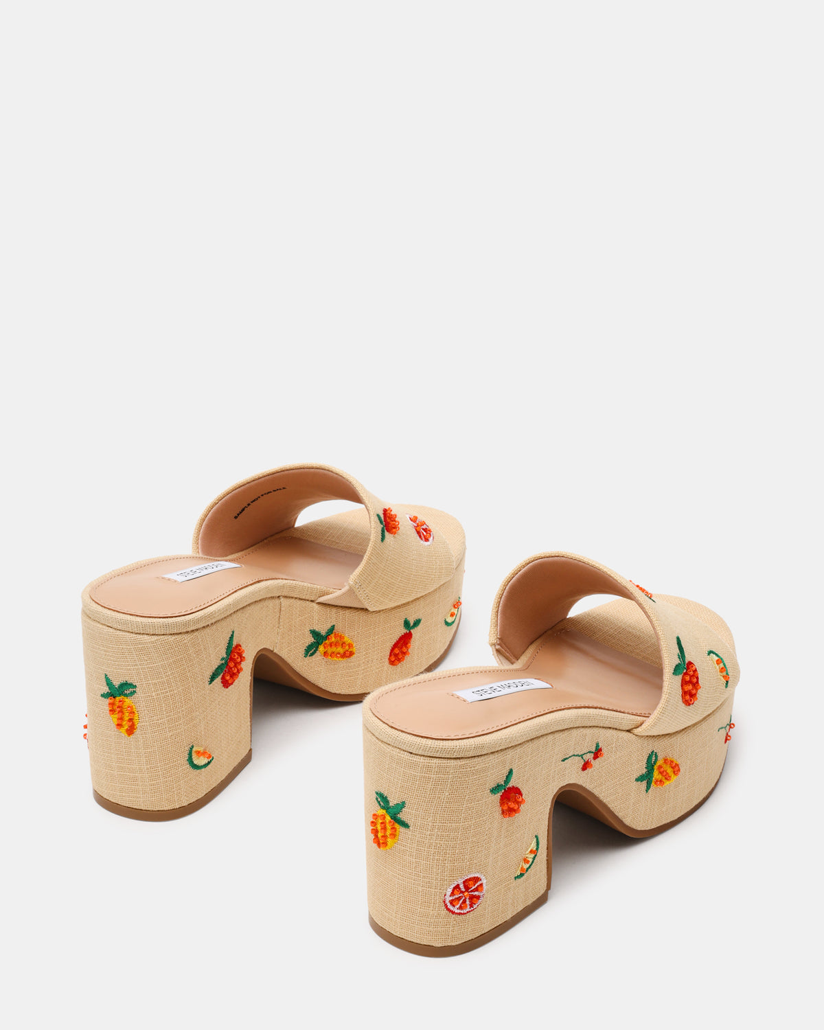 TRIPPY Embellished Fruit Multi Platform Mule Women's Sandal | Steve Madden