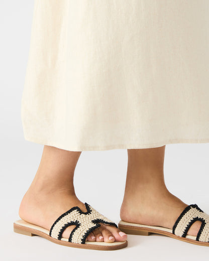 HADYN Cream Multi Sandal | Women's Designer Sandals | Steve Madden