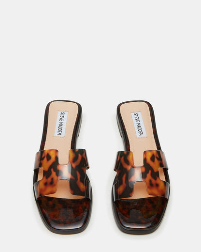 HADYN Tortoise Sandal Women's Designer Sandal | Steve Madden