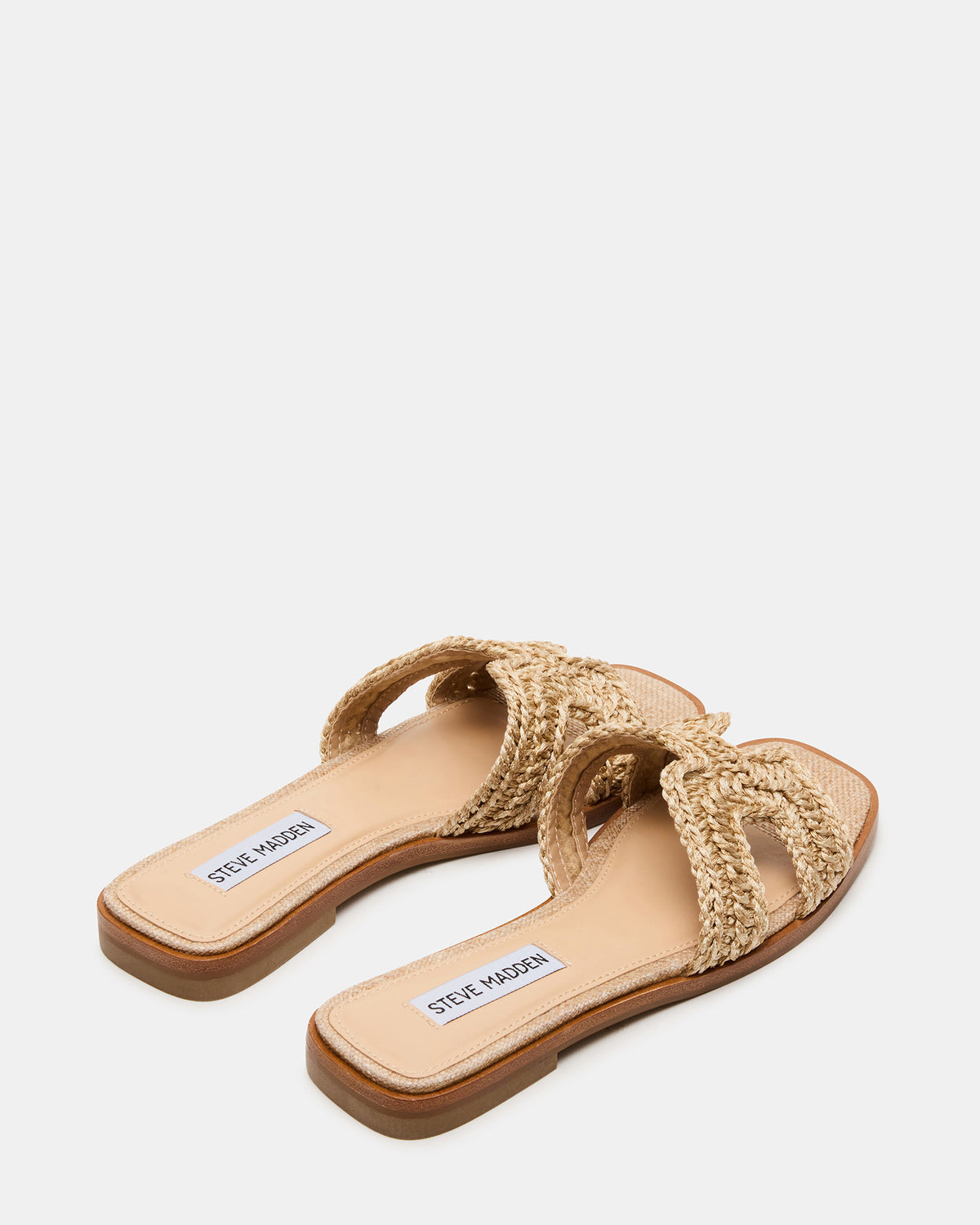 HADYN Crochet Raffia Women's Designer Sandal | Steve Madden