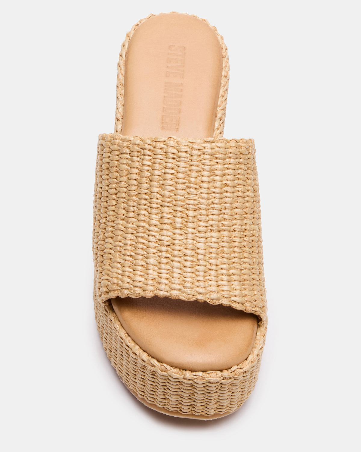 JETTY Raffia Platform Wedge Women's Sandal | Steve Madden
