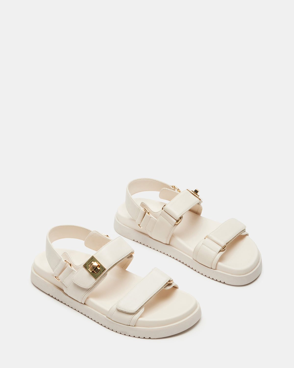 MONA Bone Leather Flatform Women's Sandal | Steve Madden