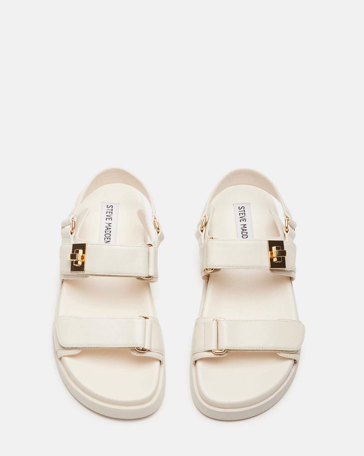 MONA Bone Leather Flatform Women's Sandal | Steve Madden