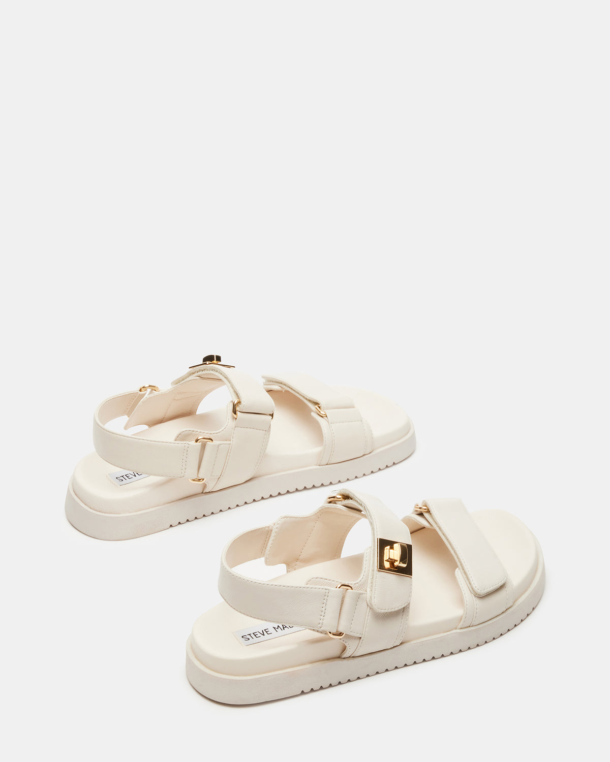 MONA Bone Leather Flatform Women's Sandal | Steve Madden