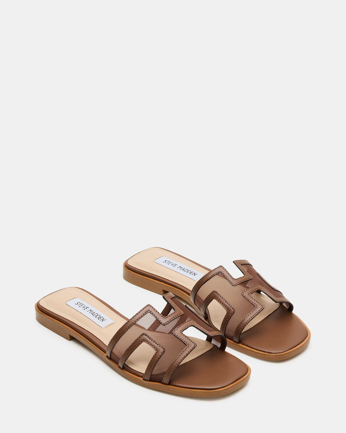 HADYN Mesh Brown Women's Designer Sandal | Steve Madden