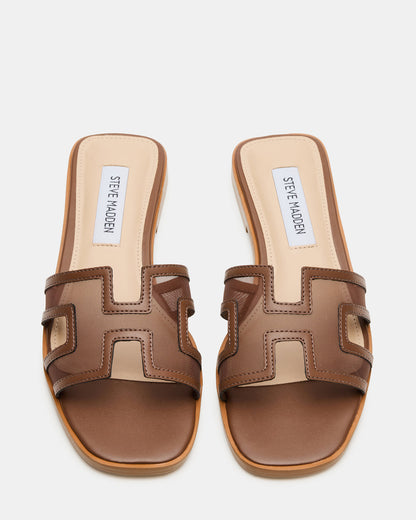HADYN Mesh Brown Women's Designer Sandal | Steve Madden