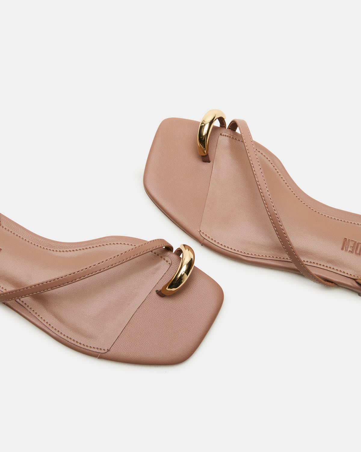 ODYSSEY Mocha Strappy Square-Toe Women Sandal | Steve Madden