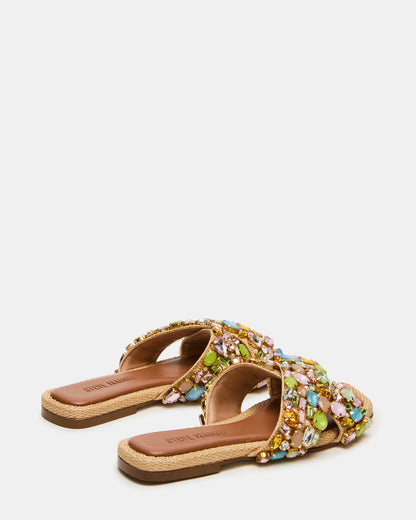 LEVITY Multi Square-Toe Slide Women's Sandal | Steve Madden