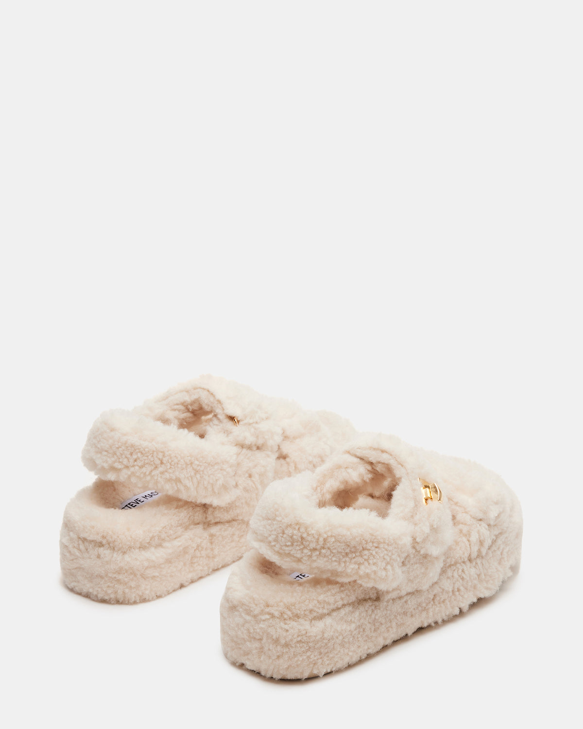 BIGMONA Fur Natural Women's Platform Sandal | Steve Madden