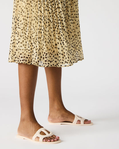 JELLIE Bone Women's Square Toe Slide Sandal | Steve Madden
