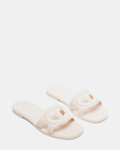 JELLIE Bone Women's Square Toe Slide Sandal | Steve Madden
